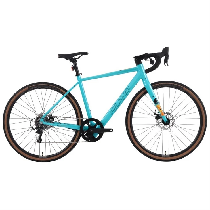 JOYKIE E-EP AL CX Road E-Bike: 6061 Alloy 50cm Frame 36V 360Wh Rear 250W Motor Mechanical Disc Brakes