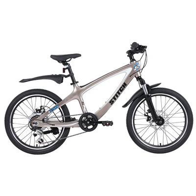 Joystar Kids Bike 20 "Barnahjóli 7 gíra magnesíum ramma diskur bremsufjöðrun fyrir nemendur